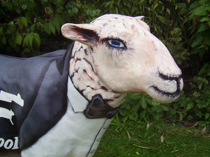 james baand fibreglass sheep