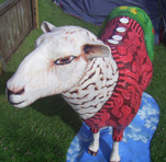 fibreglass sheep cardiganfields