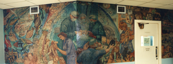 grimsby animal hospital mural